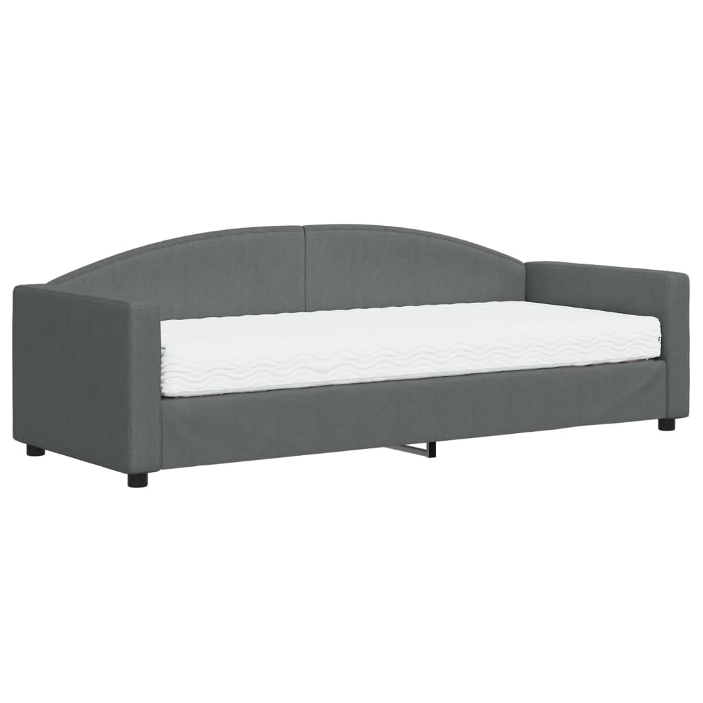 Sofá-cama, Sofá conversível Cinza Escuro