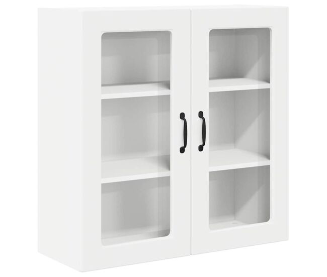 Armário de cozinha suspenso - armario de cocina colgante com porta branco 80 x 31 x 80 cm