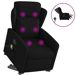 Poltrona massagens elétrica reclinável Poltrona massagens elétrica reclinável Preto