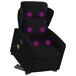 Poltrona massagens elétrica reclinável Poltrona massagens elétrica reclinável Preto