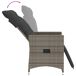 3 pcs conjunto bistrô - cadeiras de jardim 3 pcs conjunto bistrô - cadeiras de jardim Cinza
