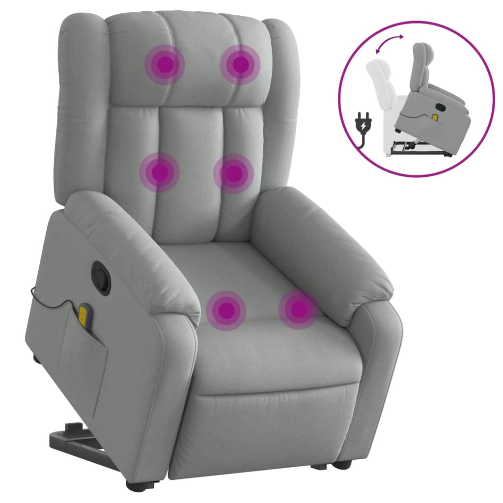 Poltrona de massagens reclinável