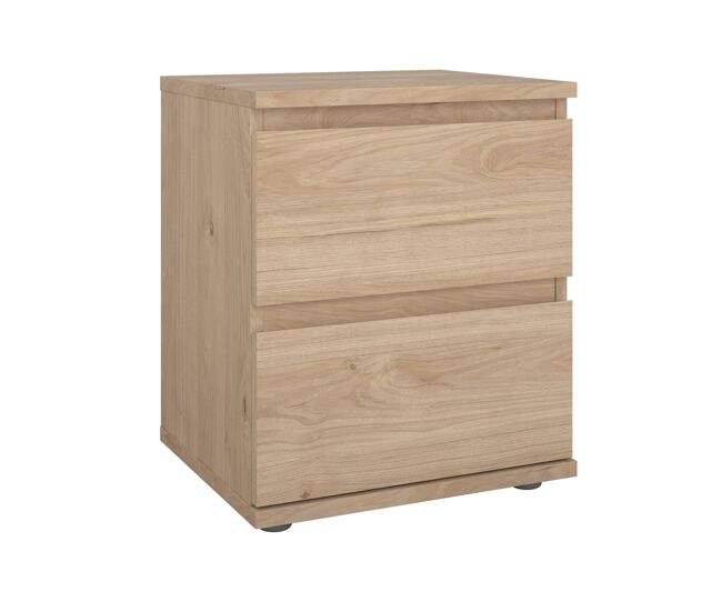 Mesa de cabeceira júcar wellhome com 2 gavetas