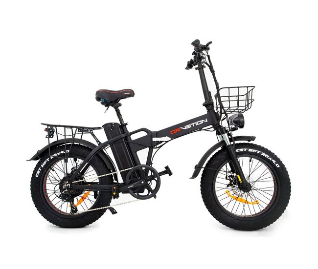 Drvetion at20 bicicleta elétrica - motor 750w bateria 48v 10ah rodas 20" travões hidráulicos - preto