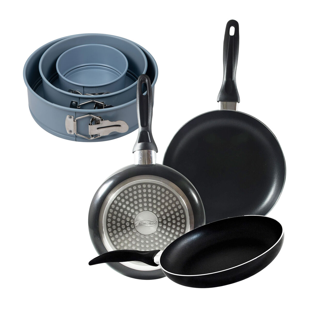 Set de 3 frigideiras san ignacio +3 formas para forno