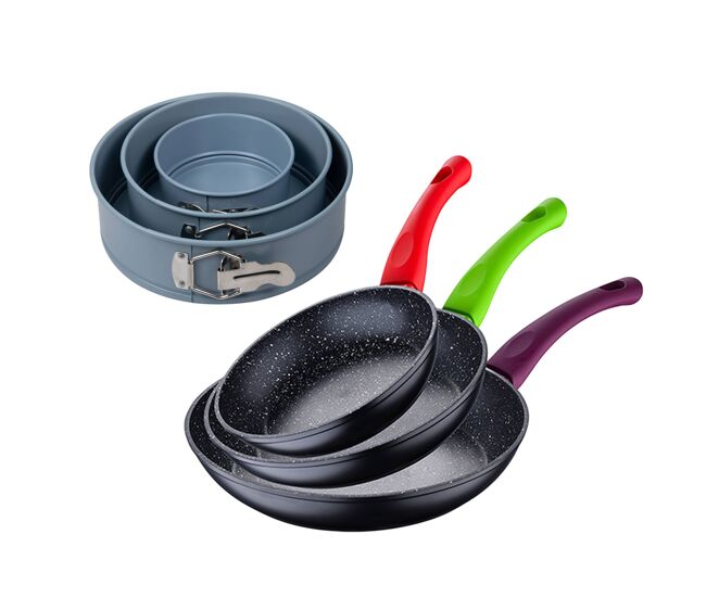 Set de frigideiras san ignacio com 3 peças + 3 formas para forno