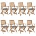 8 pcs Cadeiras de jardim - Cadeiras de exterior dobráveis 8 pcs Cadeiras de jardim - Cadeiras de exterior dobráveis Antracite