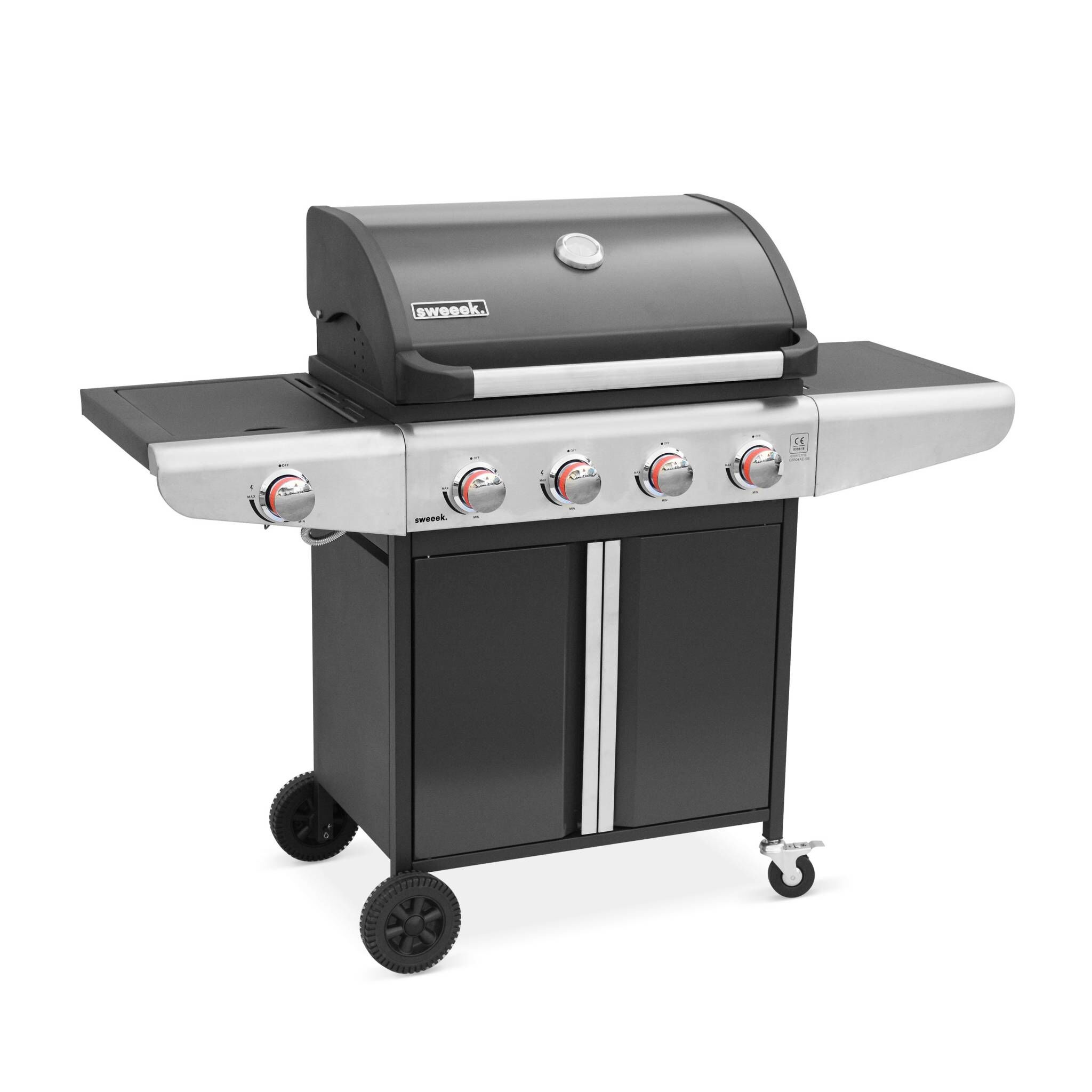 Barbecue a gás 4 queimadores + 1 fogo - BAZIN