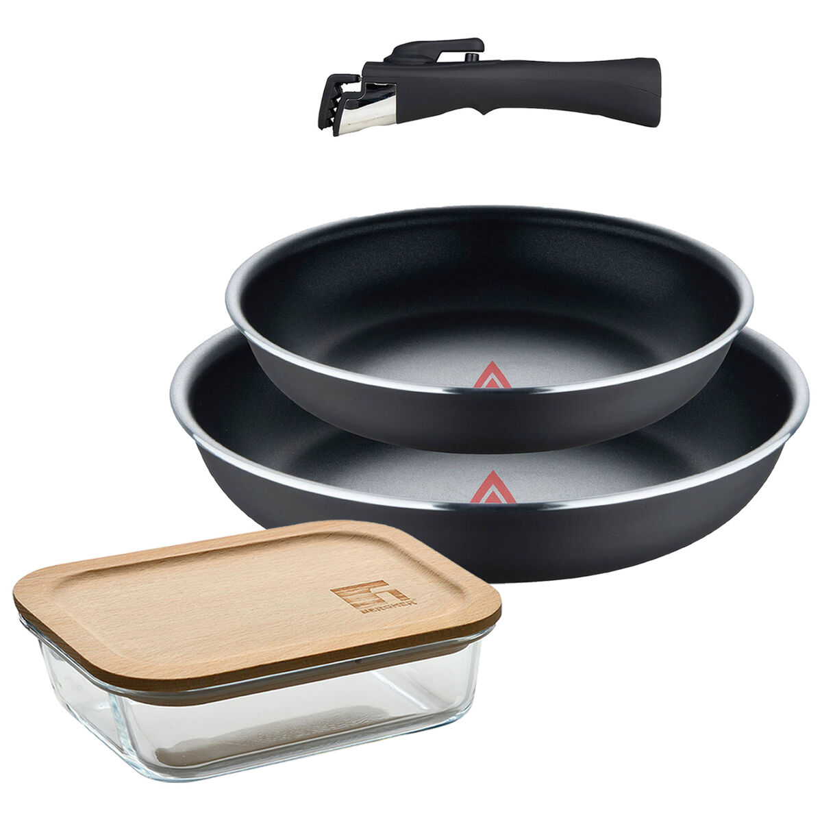 Frigideiras click&cook e herméticas de indução de ø22ø26cm