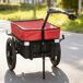 Reboque para Bicicleta Aço, Tecido Oxford HOMCOM Reboque para Bicicleta Aço, Tecido Oxford HOMCOM Vermelho