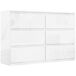 Cómoda com 6 Gavetaa HOMCOM, casa - móveis de armazenamento Cómoda com 6 Gavetaa HOMCOM, casa - móveis de armazenamento Branco