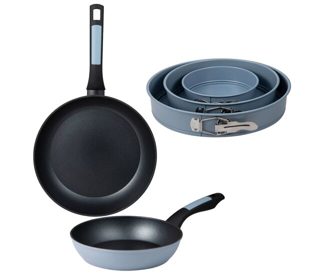 Conjunto de frigideiras de indução noia ø20ø26cm e forma para forno