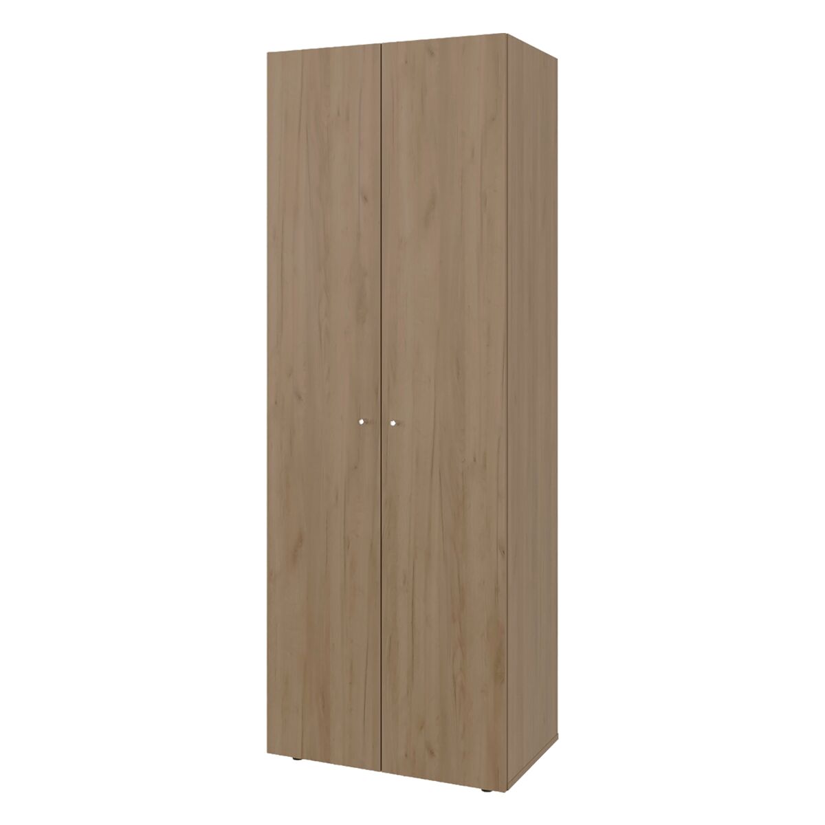 Armario world de duas portas com quatro prateleiras dormitorios