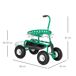 Carrinho de Jardim Metal, PP Outsunny Carrinho de Jardim Metal, PP Outsunny Verde