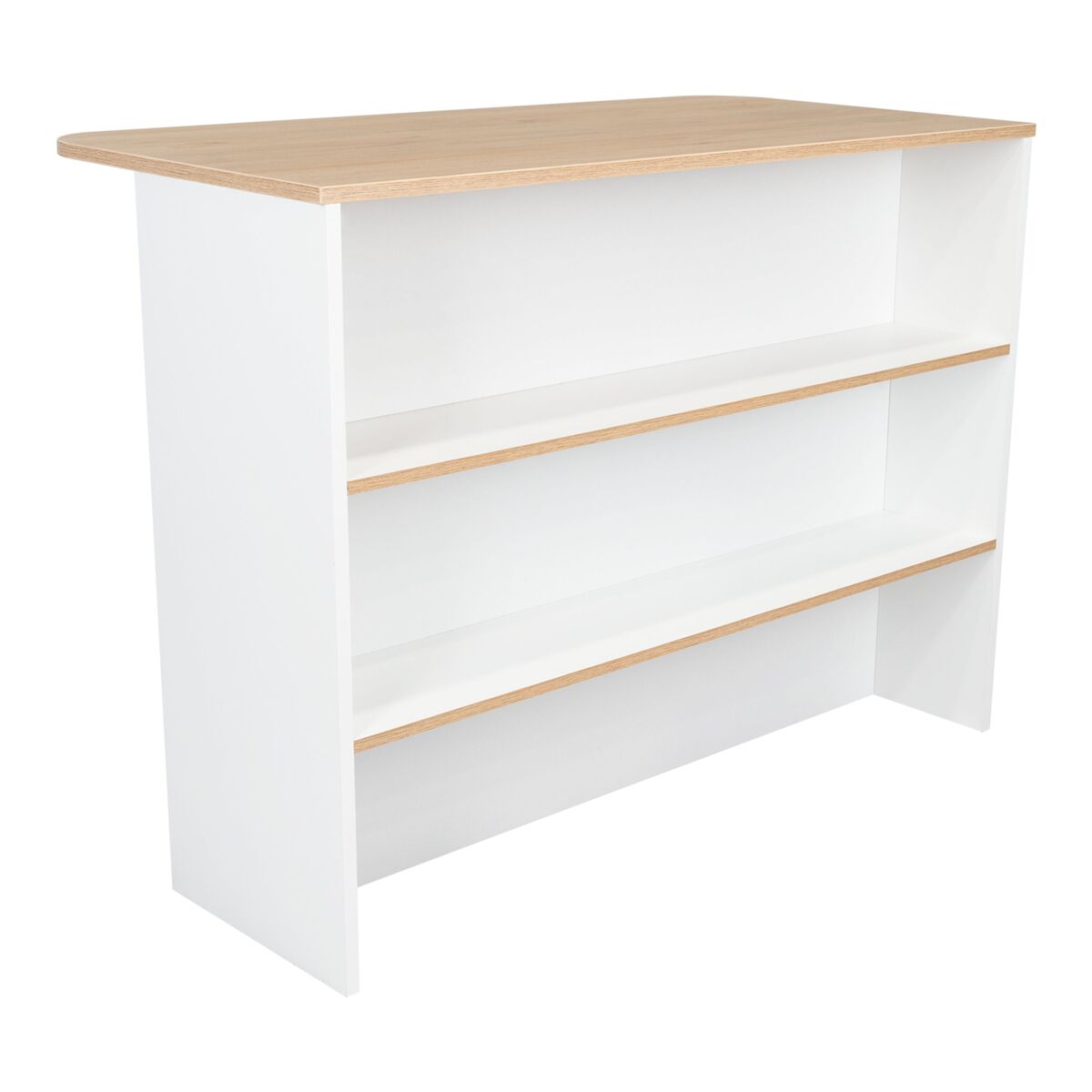 Avondale móvel auxiliar com prateleiras abertas para organização 120