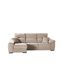 Chaise Longue Murano Cinza Esquerda Chaise Longue Murano Cinza Esquerda Bege