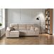 Chaise Longue Murano Cinza Esquerda Chaise Longue Murano Cinza Esquerda Bege