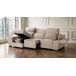 Chaise Longue Murano Cinza Esquerda Chaise Longue Murano Cinza Esquerda Bege