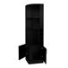 Van bar de canto com porta-garrafas e suporte para taças 46 Van bar de canto com porta-garrafas e suporte para taças 46 Wengue