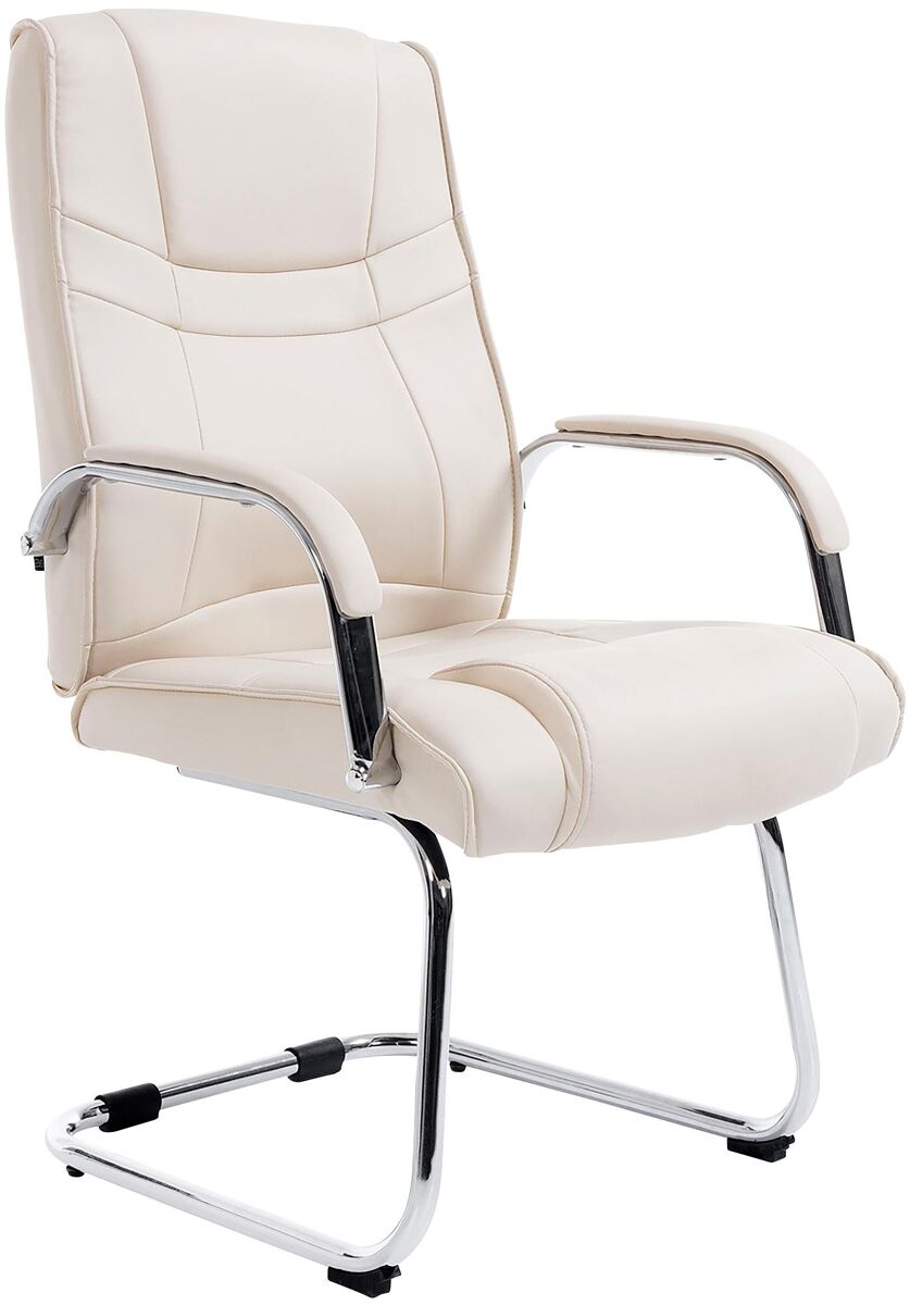 Cadeira de escritório sem rodízios com apoio de braços