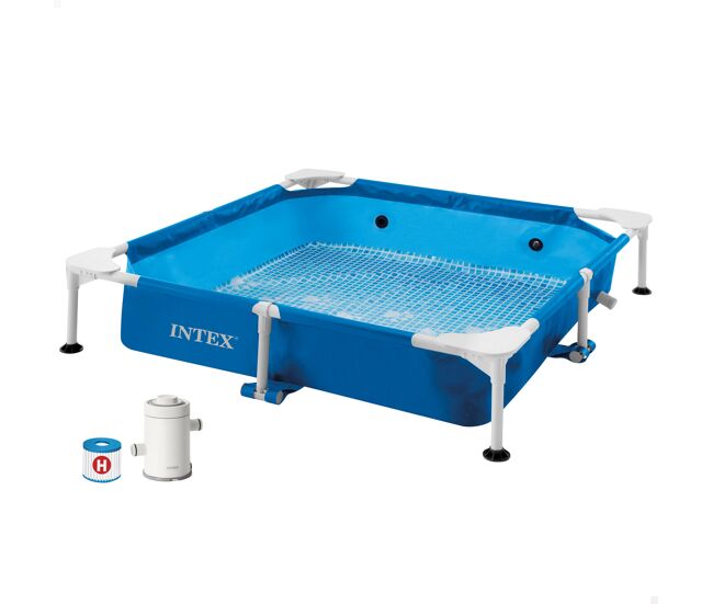 Piscina removível para cães intex 152x152x30 cm