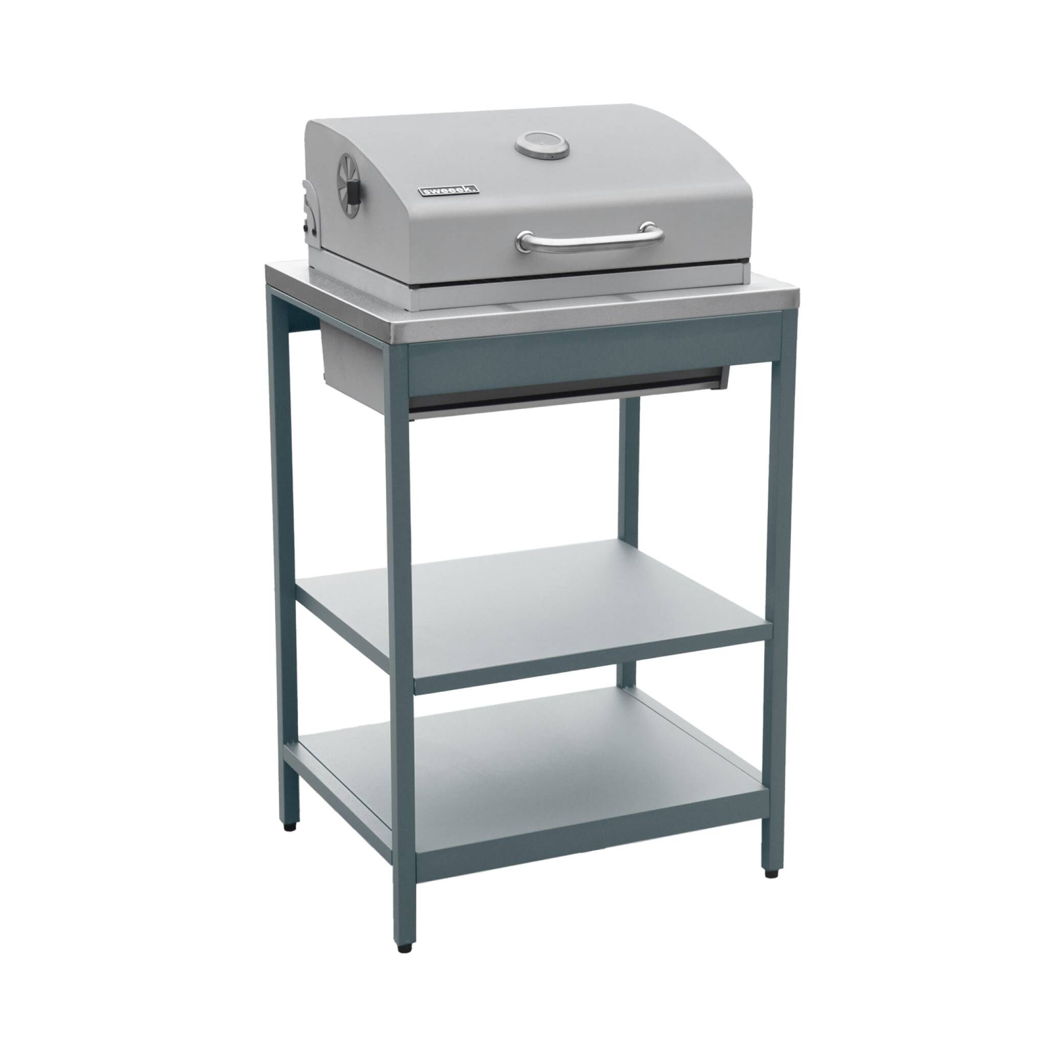 Barbecue Naxos a carvão de aço inoxidável grade cromada, 2