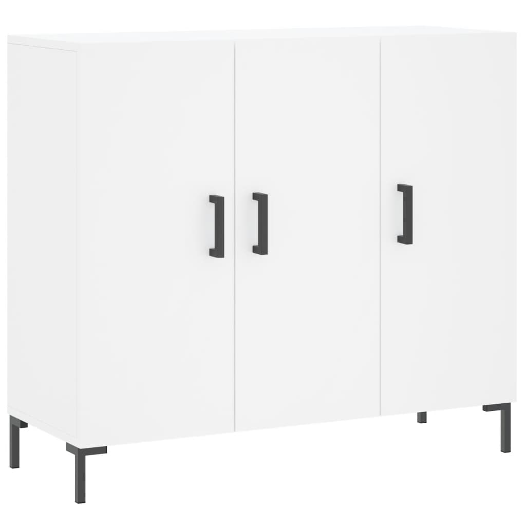 Aparador - bufete - móvei de apoio 90x34x80 cm derivados de madeira branco pt3217