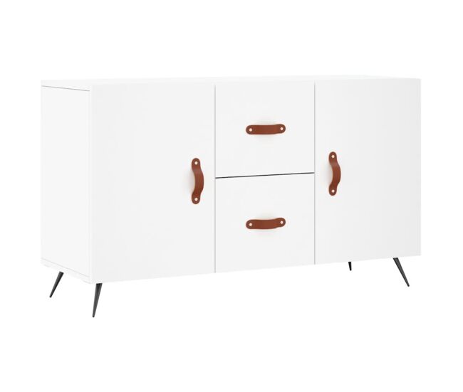 Aparador - bufete - móvei de apoio 100x36x60 cm derivados de madeira branco pt3128