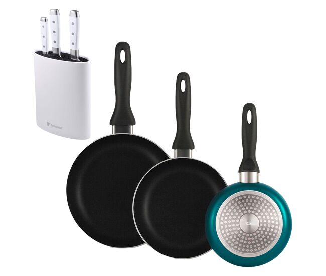 Conjunto de frigideiras