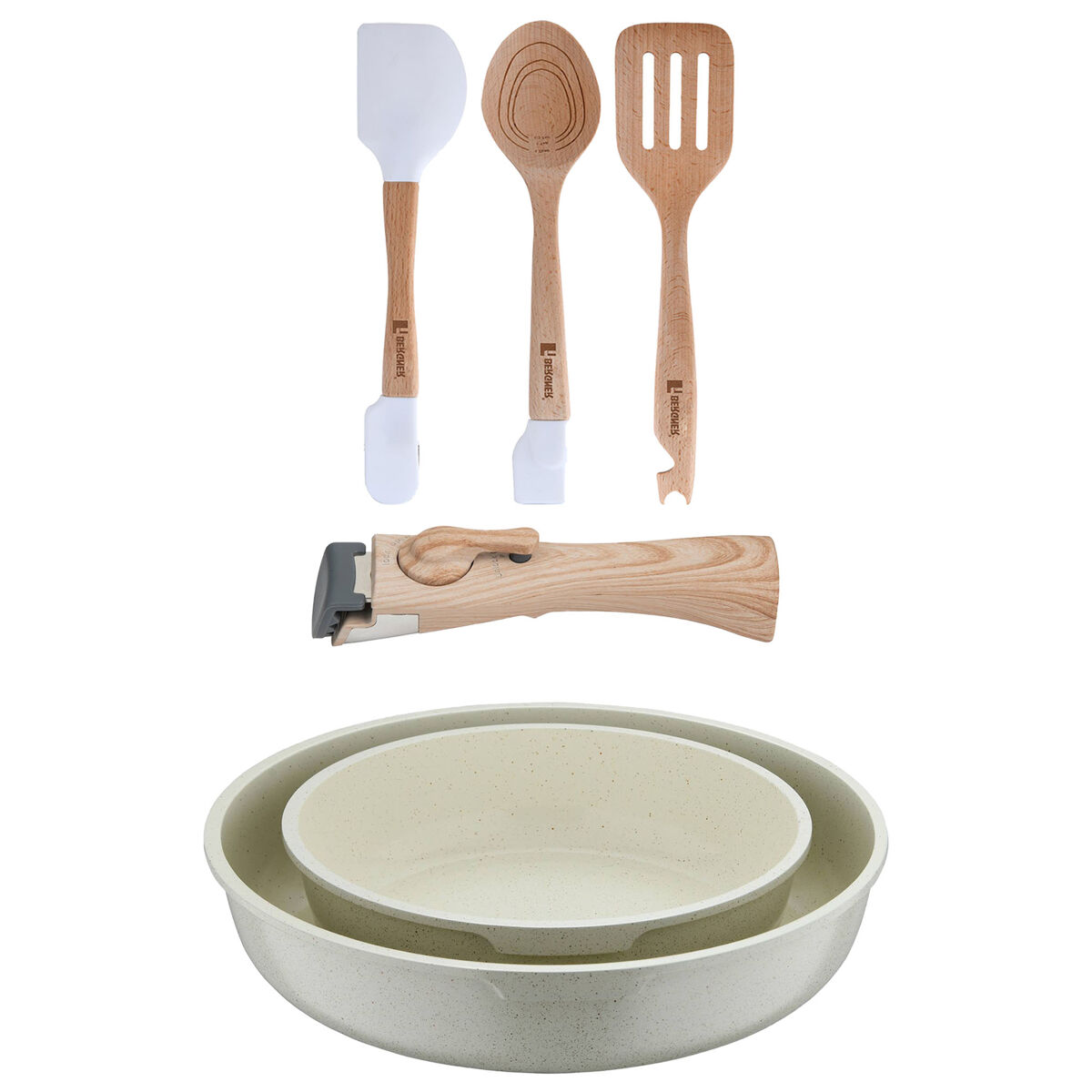 Conjunto de frigideiras