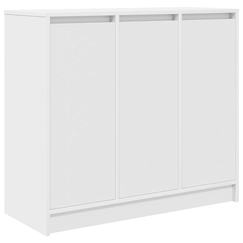 Aparador - bufete - móvei de apoio 85x34x76 cm derivados de madeira branco pt3210