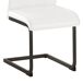 Conjunto de mesas e cadeiras de sala de jantar 160x90 Conjunto de mesas e cadeiras de sala de jantar 160x90 Branco/ Madeira