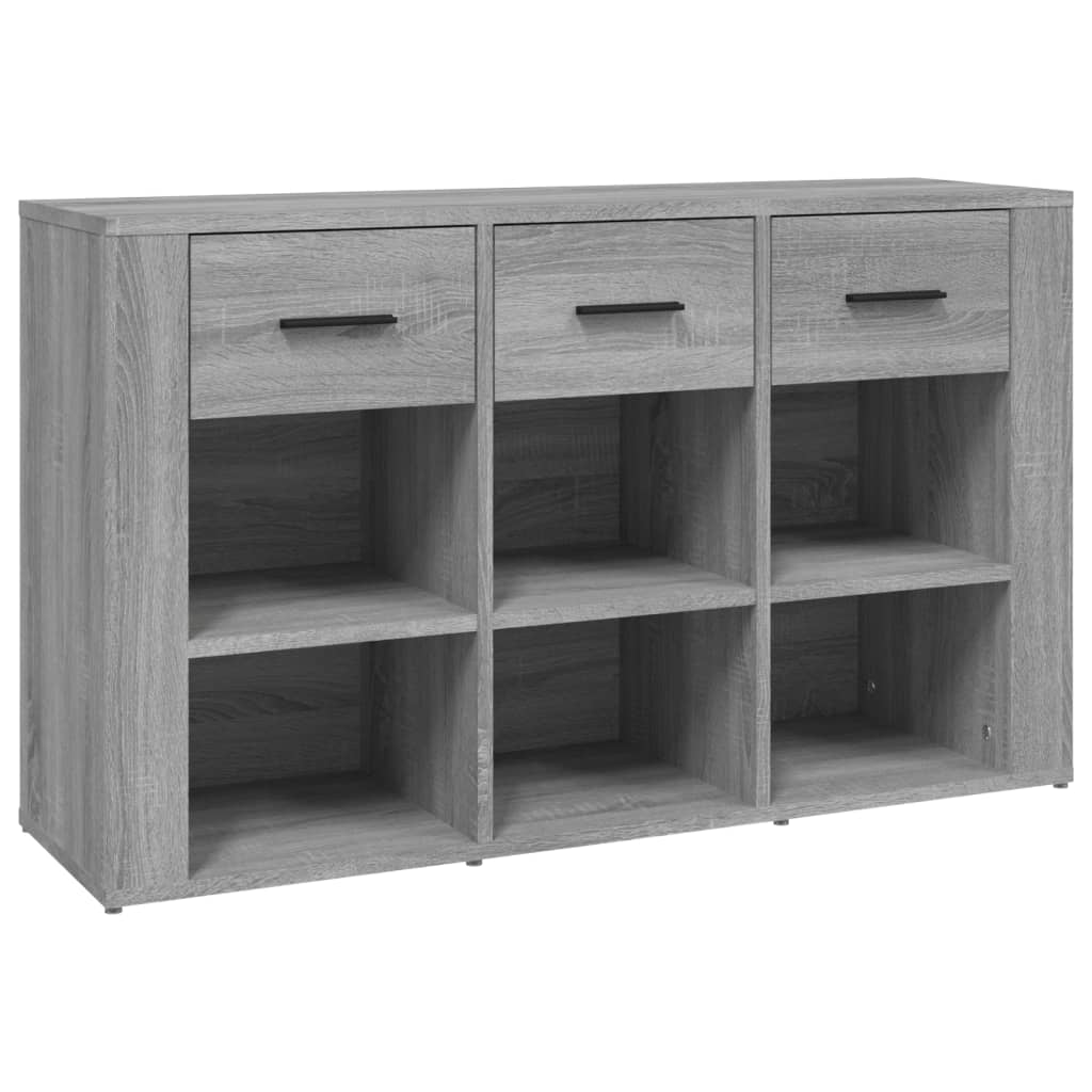 Aparador - bufete - móvei de apoio 100x30x59,5 cm derivados de madeira cinzento sonoma pt2856