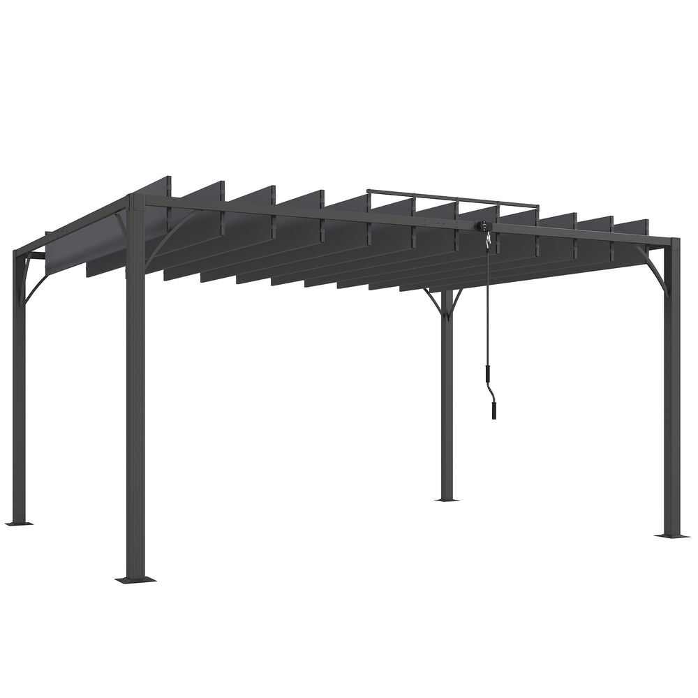 Pérgola Alumínio, Poliéster Outsunny