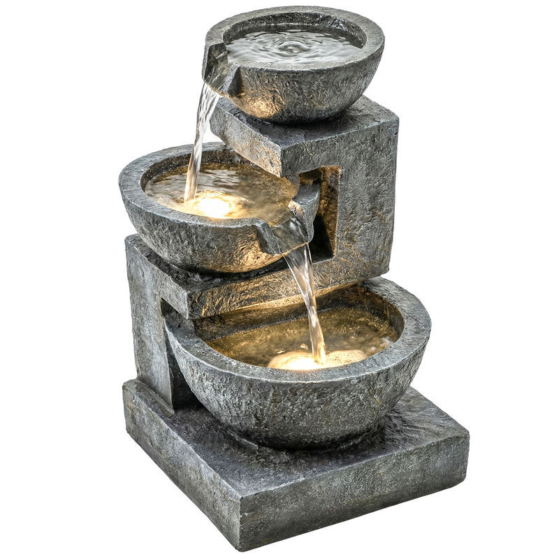 Fonte de Jardim Resina Outsunny