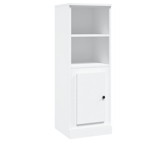 Armário alto - bufete - móvel de apoio 36x35,5x103,5 cm derivados de madeira branco pt615