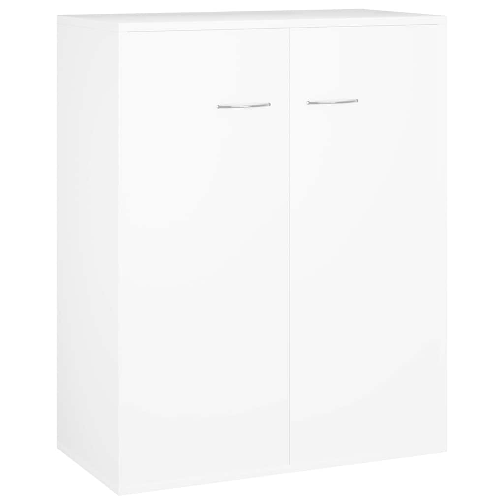 Aparador - bufete - móvei de apoio 60x30x75 cm contraplacado branco pt2474