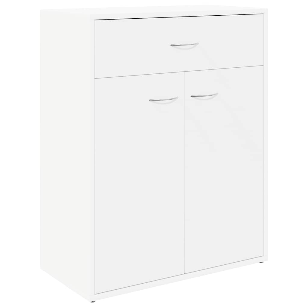 Aparador - bufete - móvei de apoio 60x30x75 cm contraplacado branco pt2473