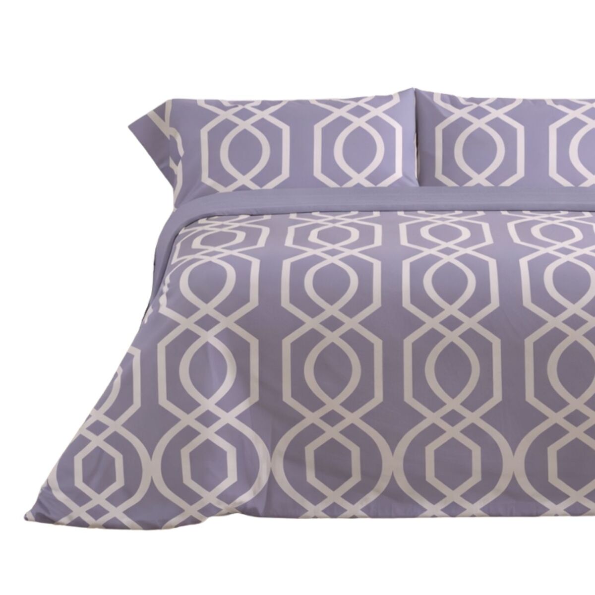 Jogo de lençóis 144 fios lian malva cama 150cm (3 peças) donegal collections