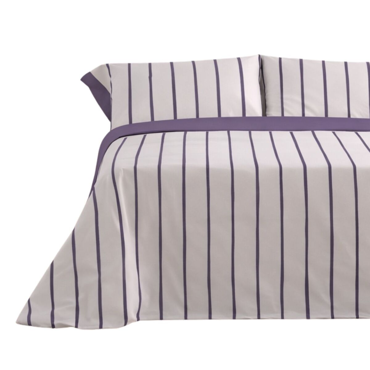 Jogo de lençóis 144 fios mai malva cama 90cm (3 peças) donegal collections