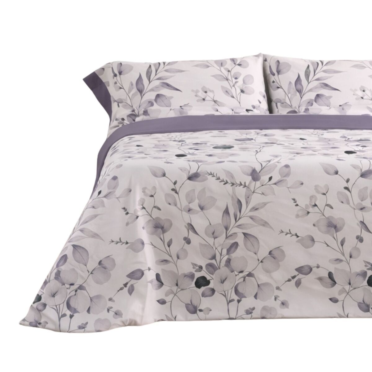 Jogo de lençóis 144 fios ahoa malva cama 90cm (3 peças) donegal collections
