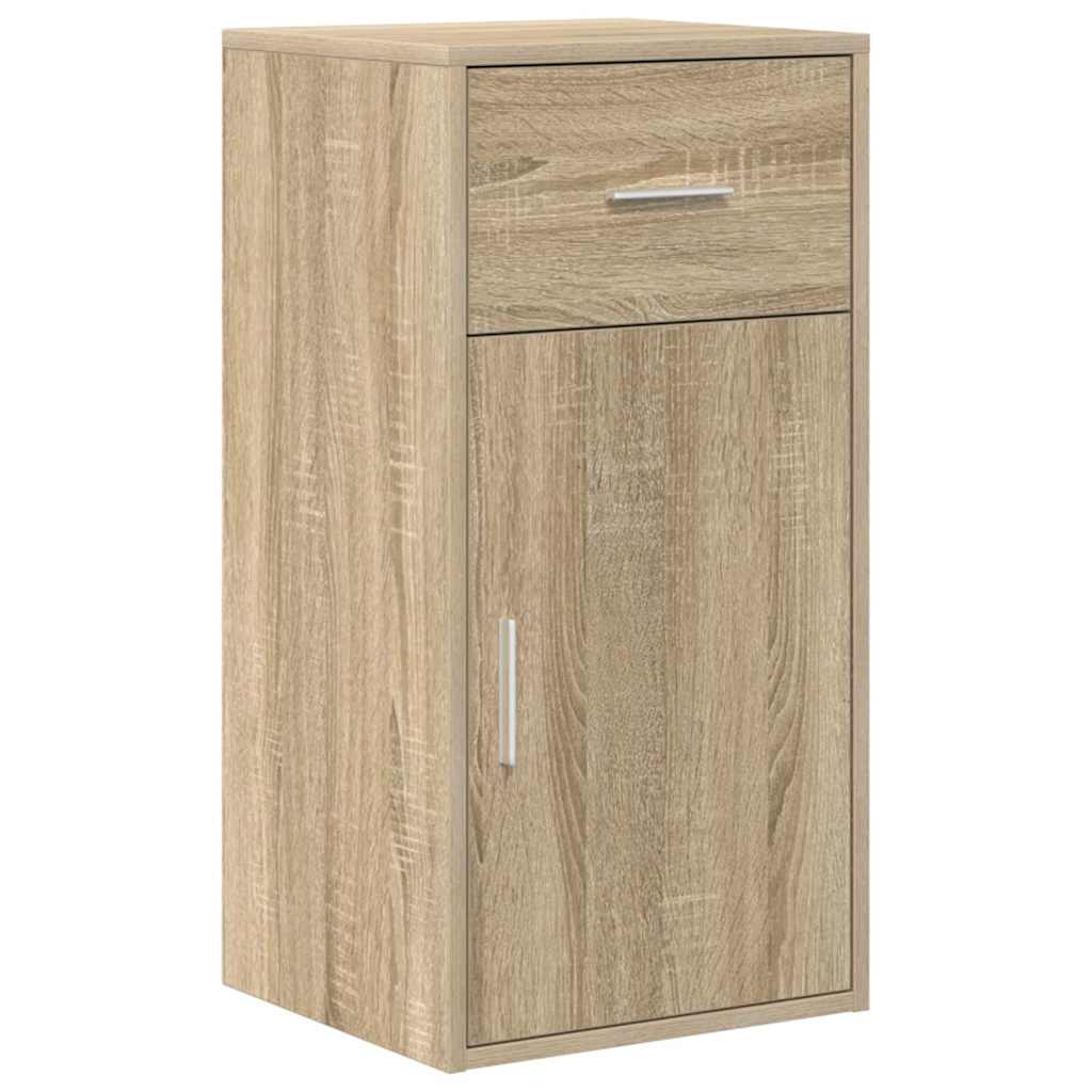 Bufete - móvei de apoio com gaveta carvalho sonoma 38 x 34 x 75 cm pt1802