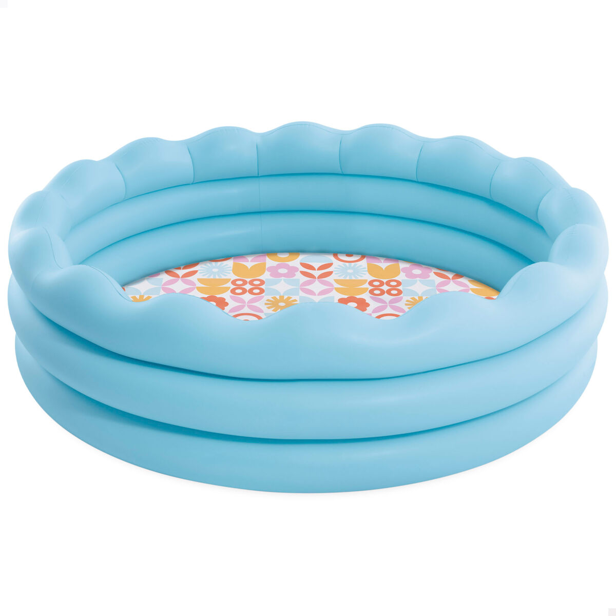 Piscina infantil inflável redonda d168 cm intex