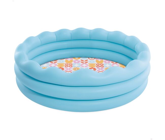 Piscina infantil inflável redonda d168 cm intex