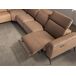 ANGEL CERDA Sofá chaise longue relax modular ANGEL CERDA Sofá chaise longue relax modular Castanho