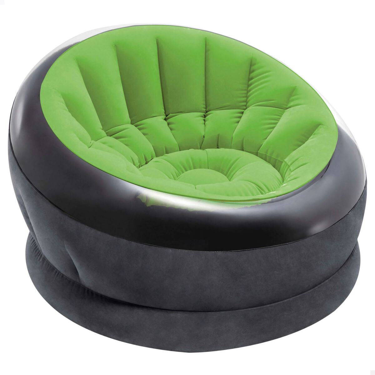 Intex poltrona inflável empire verde limão