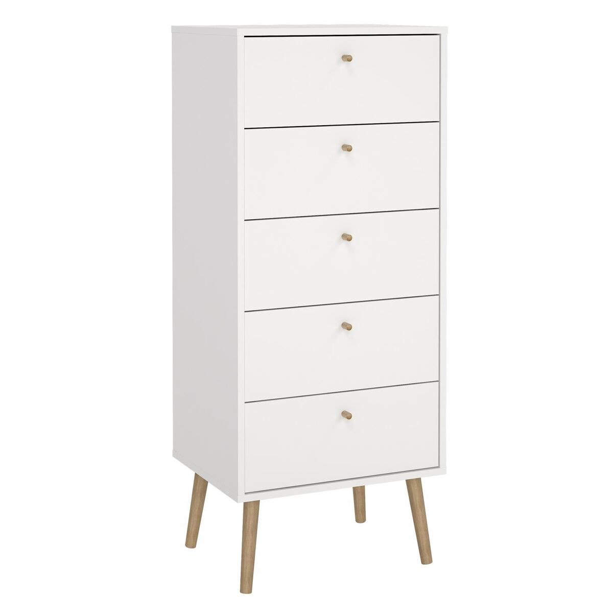 Cômoda Guadiana para quarto com 5 gavetas