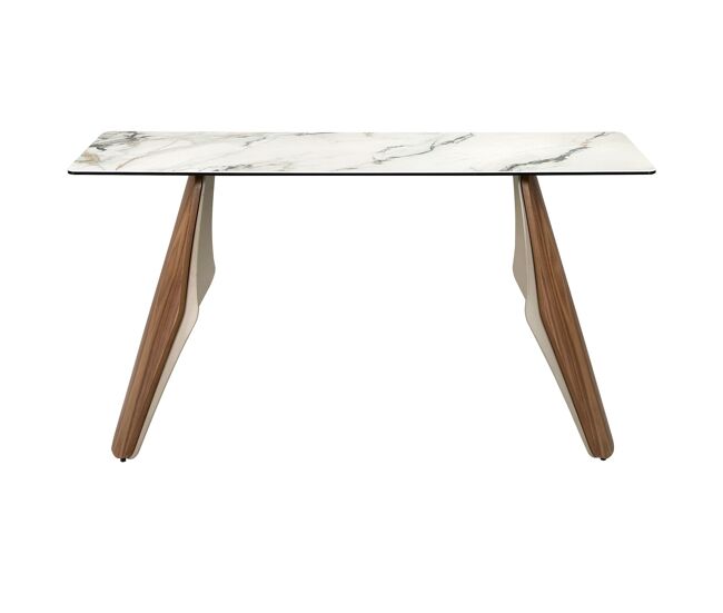 Angel cerda console retangular porcelanato