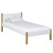 Cama individual de madeira N02 80x200 Cama individual de madeira N02 80x200 Madeira