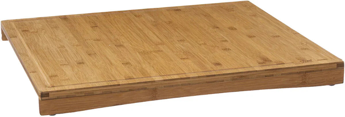 Tábua de corte em bambu com canal para sumo natural